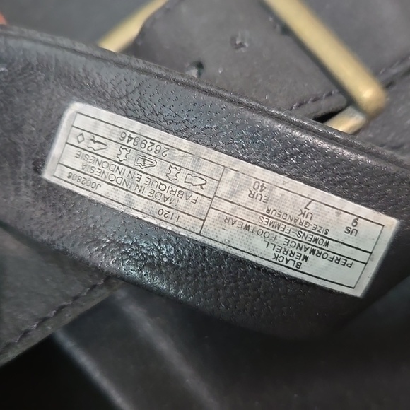 Merrell Women Juno Mid Zip Black Platform Sandals shoes sz 9 - Picture 9 of 12